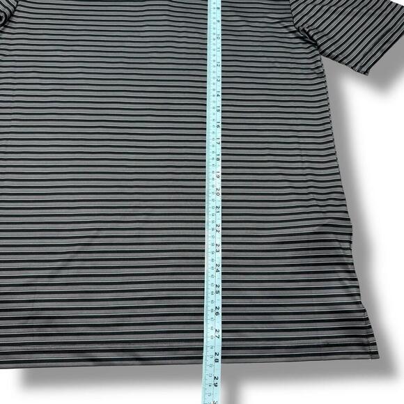 NWT Callaway Opti-Dri Golf Polo Shirt Men Size Small Stretch Black Stripes $78 - Picture 6 of 7